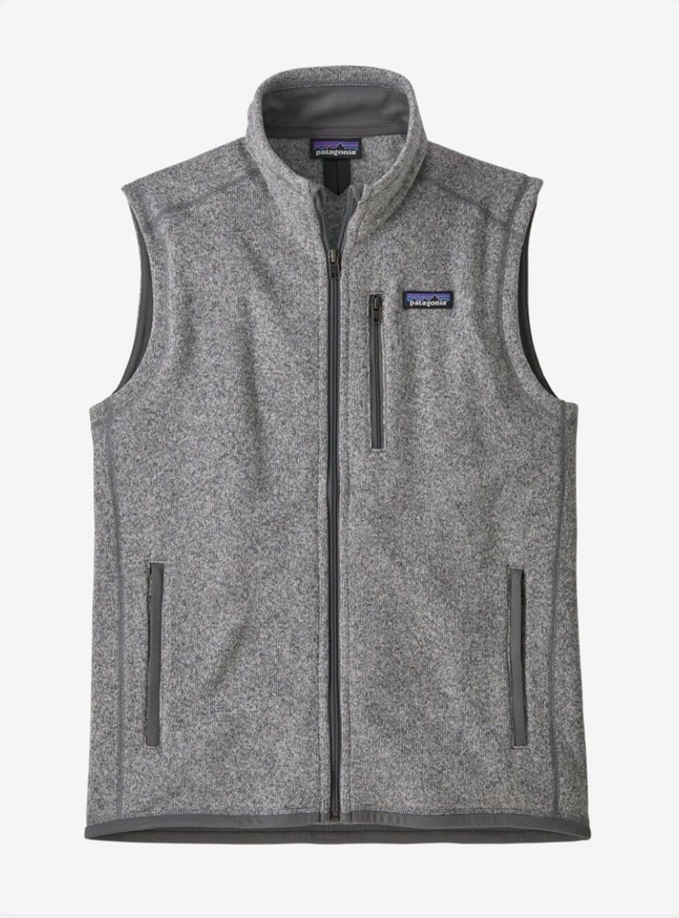 Patagonia Mens Better Sweater Fleece Vest Stonewash Grey Size XXL